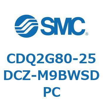薄形シリンダ CDQ2G80 SMC