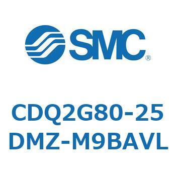 薄形シリンダ CDQ2G80 SMC