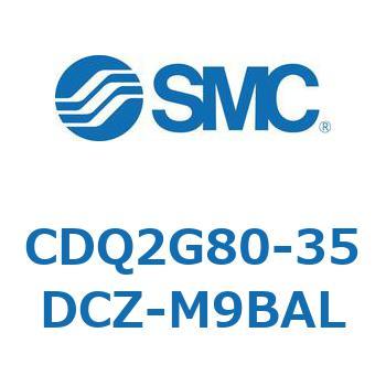 薄形シリンダ CDQ2G80 SMC