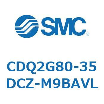 薄形シリンダ CDQ2G80 SMC