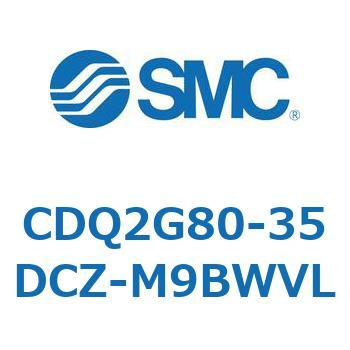 薄形シリンダ CDQ2G80 SMC