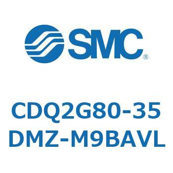薄形シリンダ CDQ2G80 SMC