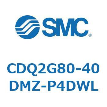 薄形シリンダ CDQ2G80 SMC