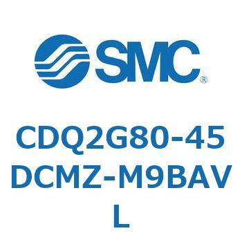 薄形シリンダ CDQ2G80 SMC