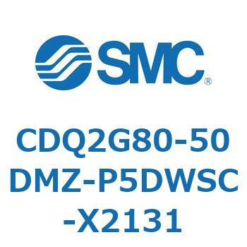 薄形シリンダ CDQ2G80 SMC