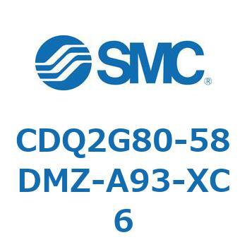 薄形シリンダ CDQ2G80 SMC