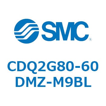 薄形シリンダ CDQ2G80 SMC