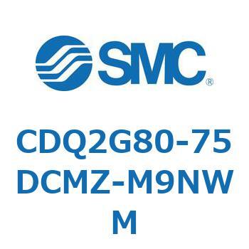 薄形シリンダ CDQ2G80 SMC