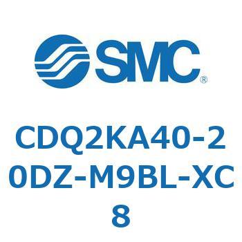 薄形シリンダ CDQ2KA40 SMC