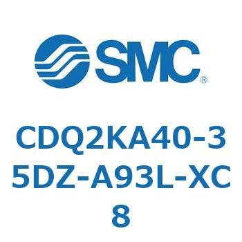 薄形シリンダ CDQ2KA40 SMC