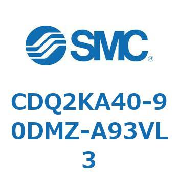 薄形シリンダ CDQ2KA40 SMC
