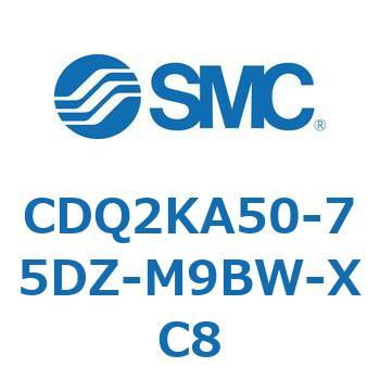 薄形シリンダ CDQ2KA50 SMC