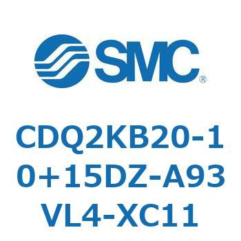 薄形シリンダ CDQ2KB20 SMC