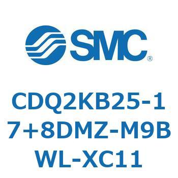 薄形シリンダ CDQ2KB25 SMC