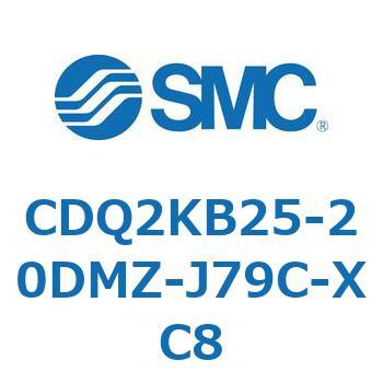 薄形シリンダ CDQ2KB25 SMC