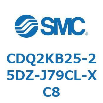 薄形シリンダ CDQ2KB25 SMC