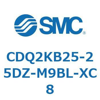 薄形シリンダ CDQ2KB25 SMC