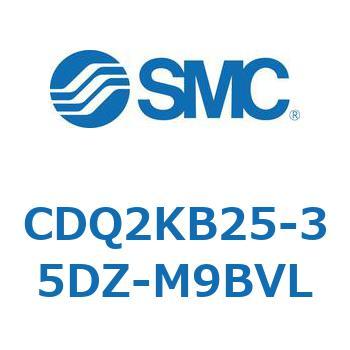 薄形シリンダ CDQ2KB25 SMC