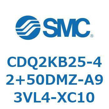 薄形シリンダ CDQ2KB25 SMC