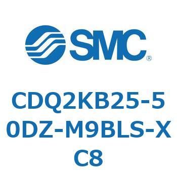 薄形シリンダ CDQ2KB25 SMC