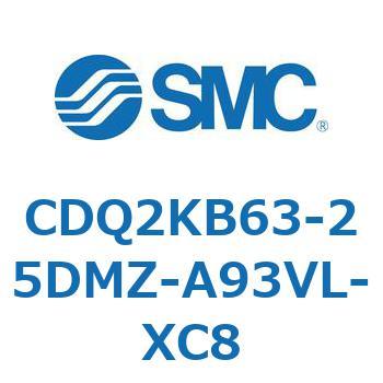 薄形シリンダ CDQ2KB63 SMC