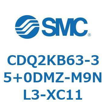 薄形シリンダ CDQ2KB63 SMC