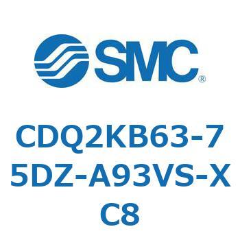 薄形シリンダ CDQ2KB63 SMC