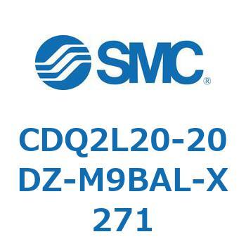 薄形シリンダ CDQ2L20 SMC