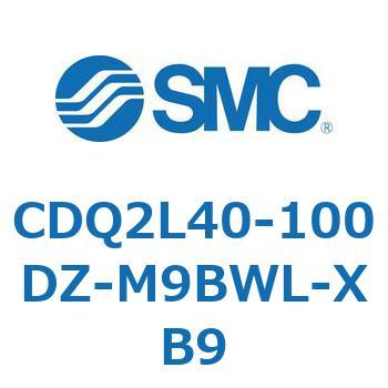 CDQ2L40-100DZ-M9BWL-XB9 薄形シリンダ CDQ2L40-1 SMC 複動片ロッド シリンダストローク100mm