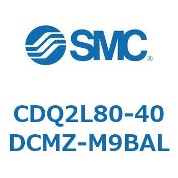 CDQ2L80-40DCMZ-M9BAL 薄形シリンダ CDQ2L80-4 SMC 複動片ロッド シリンダストローク40mm 26,985円