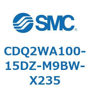 薄形シリンダ CDQ2WA100 SMC