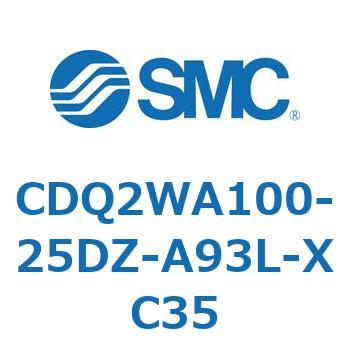 薄形シリンダ CDQ2WA100 SMC