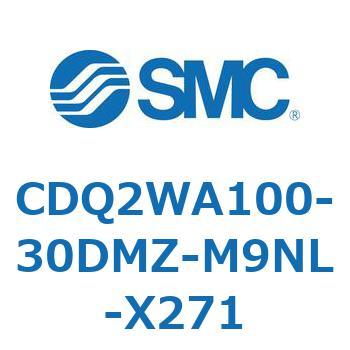 薄形シリンダ CDQ2WA100 SMC