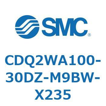 薄形シリンダ CDQ2WA100 SMC