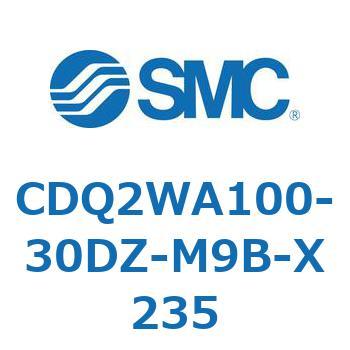 薄形シリンダ CDQ2WA100 SMC