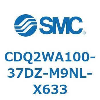 薄形シリンダ CDQ2WA100 SMC