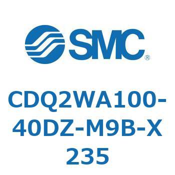薄形シリンダ CDQ2WA100 SMC