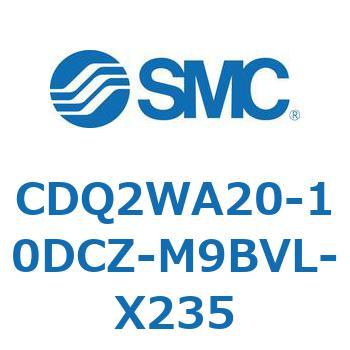 薄形シリンダ CDQ2WA20 - SMC