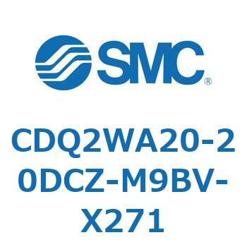 薄形シリンダ CDQ2WA20 SMC