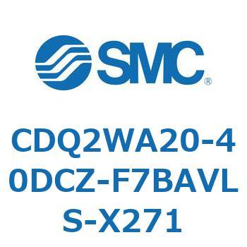 薄形シリンダ CDQ2WA20 SMC