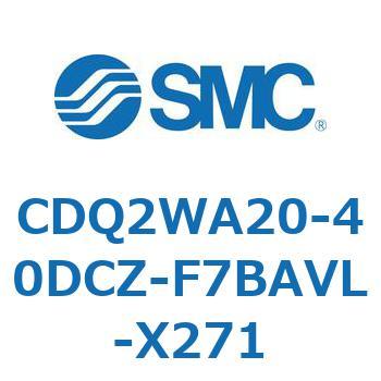 薄形シリンダ CDQ2WA20 SMC