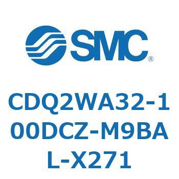 薄形シリンダ CDQ2WA32 SMC