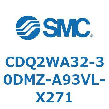 薄形シリンダ CDQ2WA32 SMC