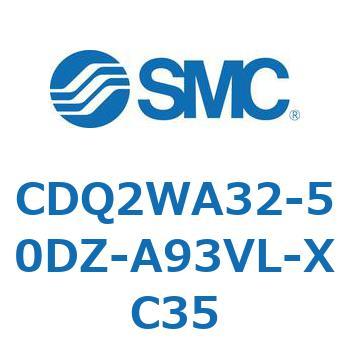 薄形シリンダ CDQ2WA32 SMC