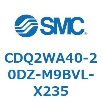 薄形シリンダ CDQ2WA40 SMC
