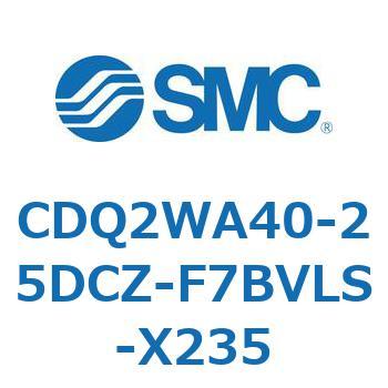 薄形シリンダ CDQ2WA40 SMC