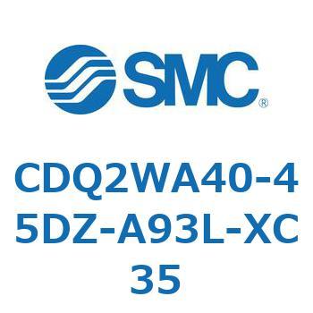 薄形シリンダ CDQ2WA40 SMC