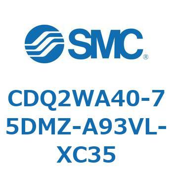 薄形シリンダ CDQ2WA40 SMC