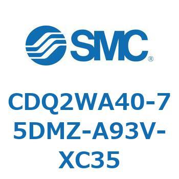 薄形シリンダ CDQ2WA40 SMC