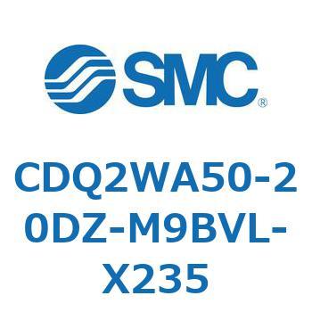 薄形シリンダ CDQ2WA50 SMC